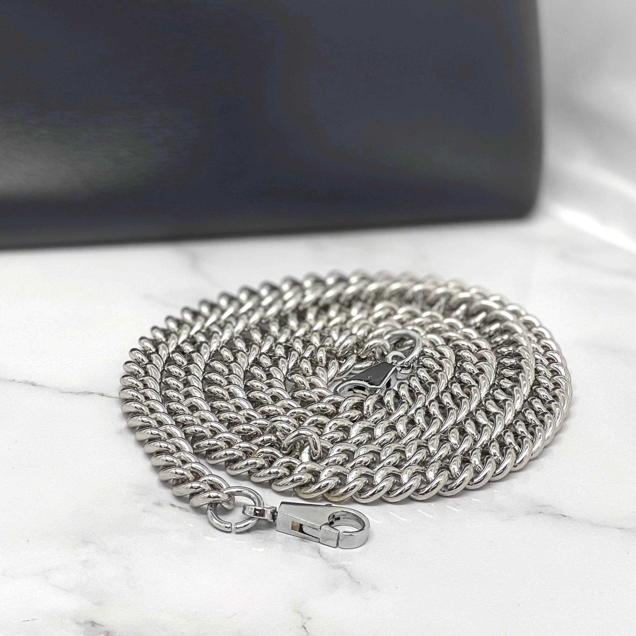 Metal Crossbody Bag Chain Strap - Large