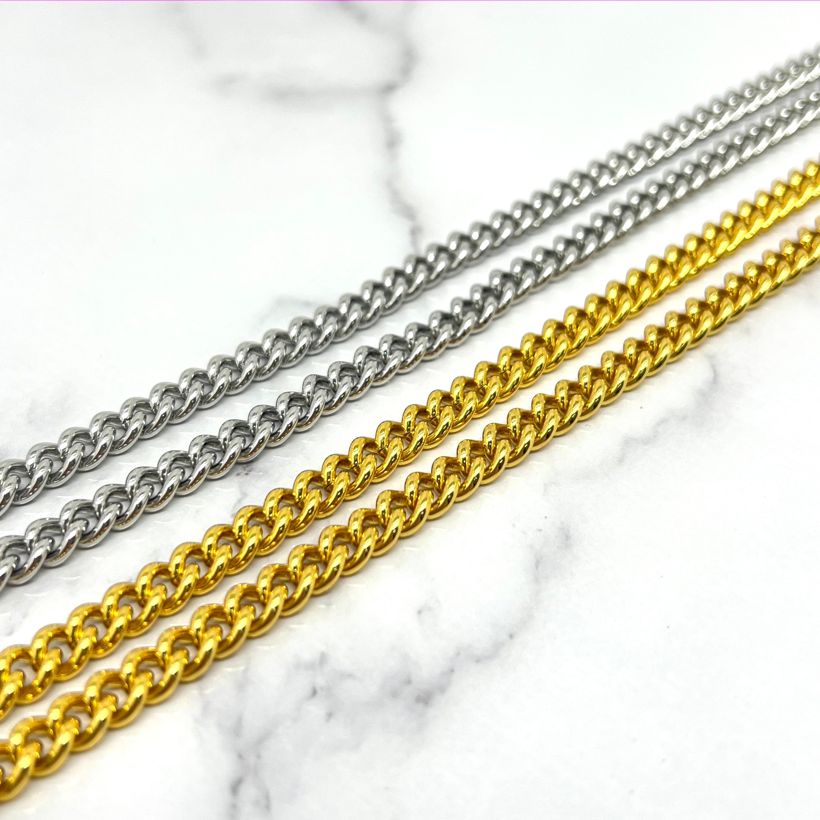Metal Crossbody Bag Chain Strap