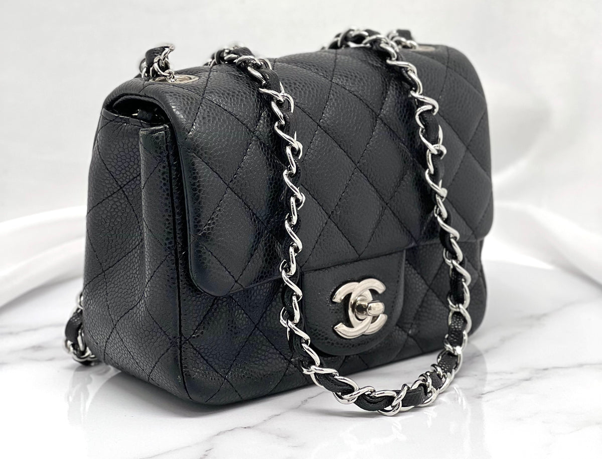 Interwoven Leather Chain Strap
