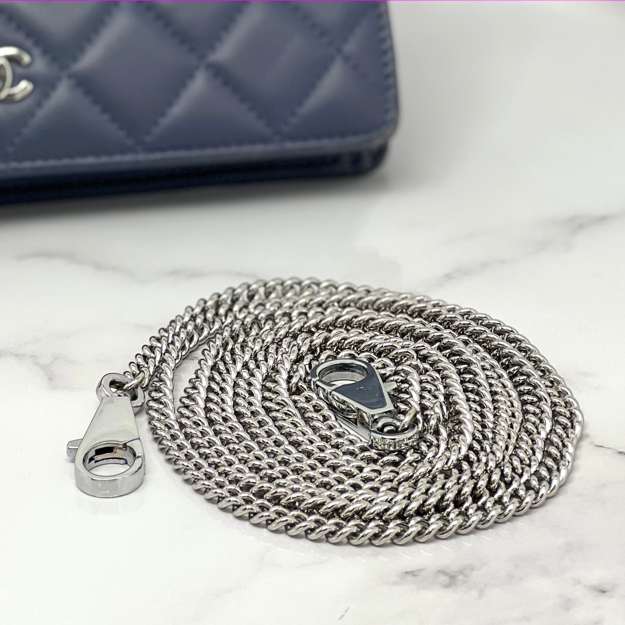Metal Crossbody Bag Chain Strap - Small